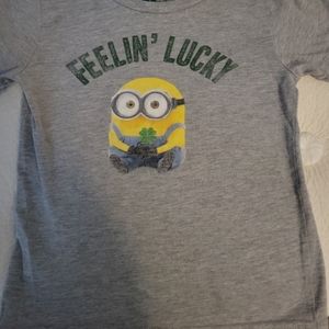 2x St. Patrick's Days kids Tshirts 5t and 4t